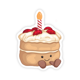 Sweet Cake - Celebrate Birthday Vinyl Sticker