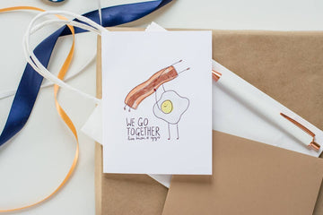 Bacon + Egg Dirty Dancing Card - 0
