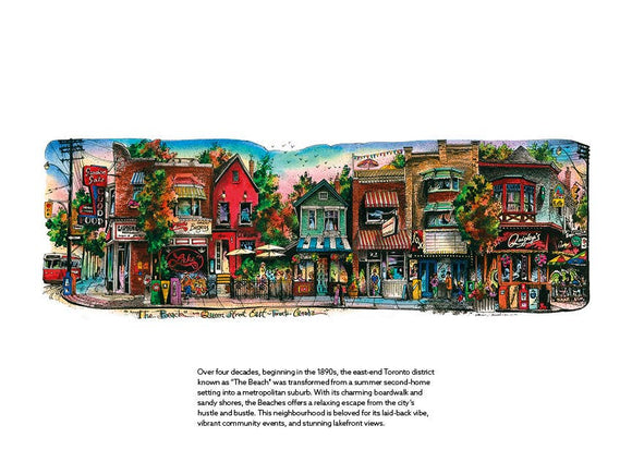 2027 Toronto Neighbourhood Calendar - 12" X 9"