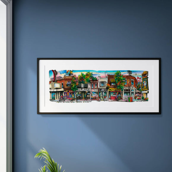 Mount Pleasant Neighbourhood Toronto Poster