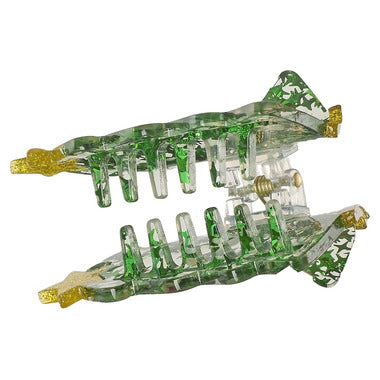 Jolly Christmas Tree Claw Clip