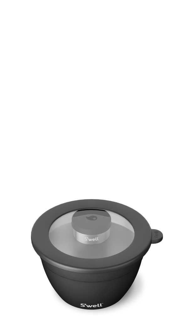 64oz Onyx Salad Bowl Kit