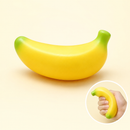 Curved Banana Crunchy Squishy-1