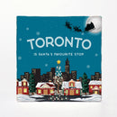 Toronto Is Santa's Favourite Stop Custom Coasters-3