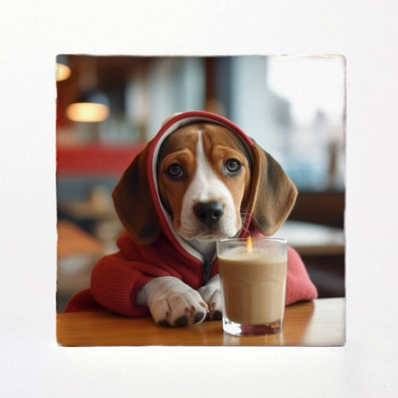 Cozy Canines With Coffee