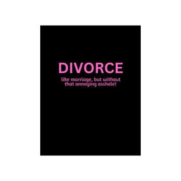 Divorce Greeting Card