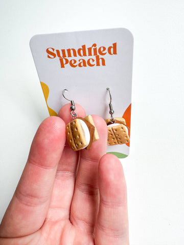S'mores Earrings