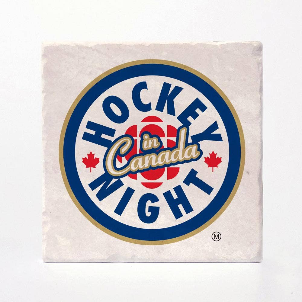 Hockey Night In Canada Current Logo Coasters