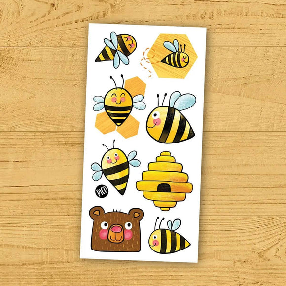 Worker Bees - Temporary Tattoos