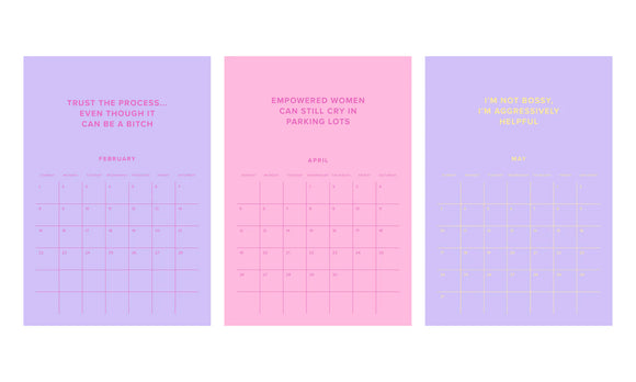 Babe You've Fucking Got This 2026 Calendar