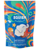 Vegan Baby Elephants (Squish) - Colorful bag of Squish Vegan Baby Elephants gourmet candy, unique Canadian handmade gift.