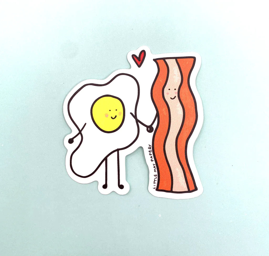 Bacon and Eggs Vinyl Sticker