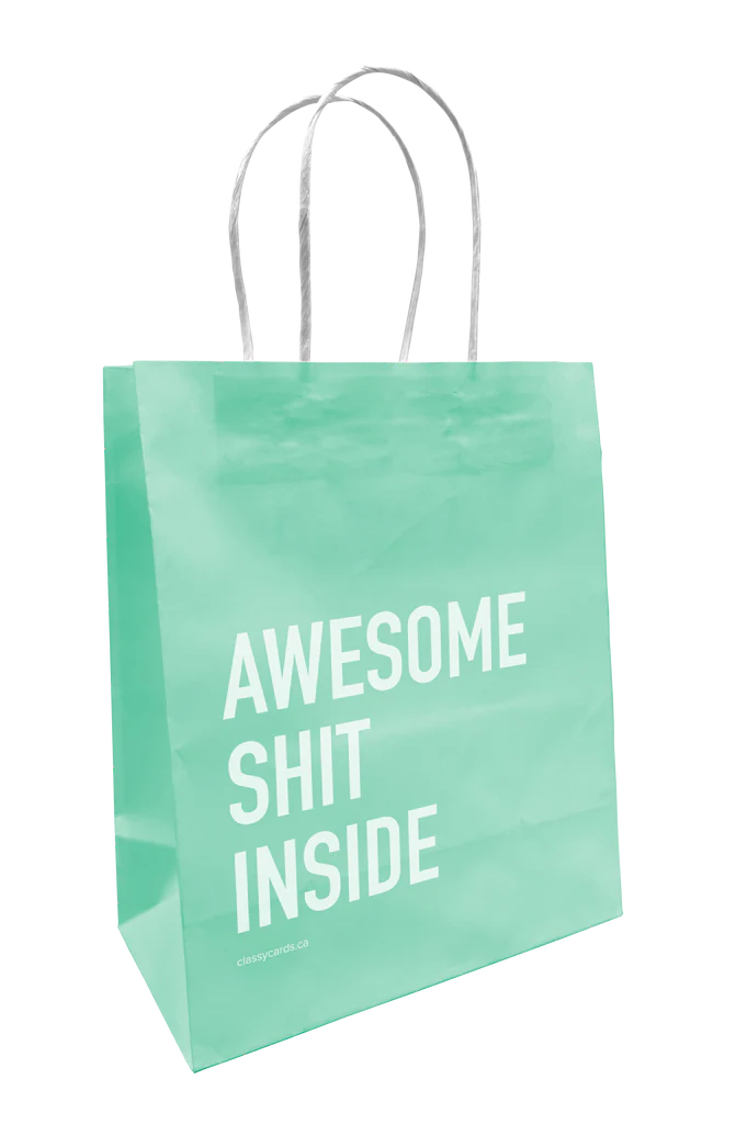 Awesome Shit Inside Gift Bag