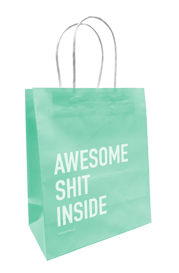 Awesome Shit Inside Gift Bag