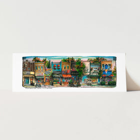 Bayview and Leaside Toronto Poster