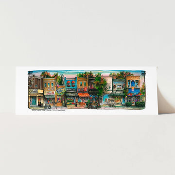 Bayview and Leaside Toronto Poster