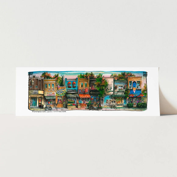 Bayview and Leaside Toronto Poster