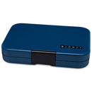 Leakproof Yumbox Tapas Bento Lunch Box - Monte Carlo Blue - 4 Compartment with Shark Tray-5