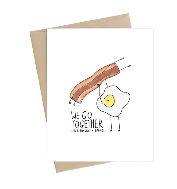 Bacon + Egg Dirty Dancing Card