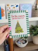 Tis The Season, Unfortunately Frog - Christmas Card-2
