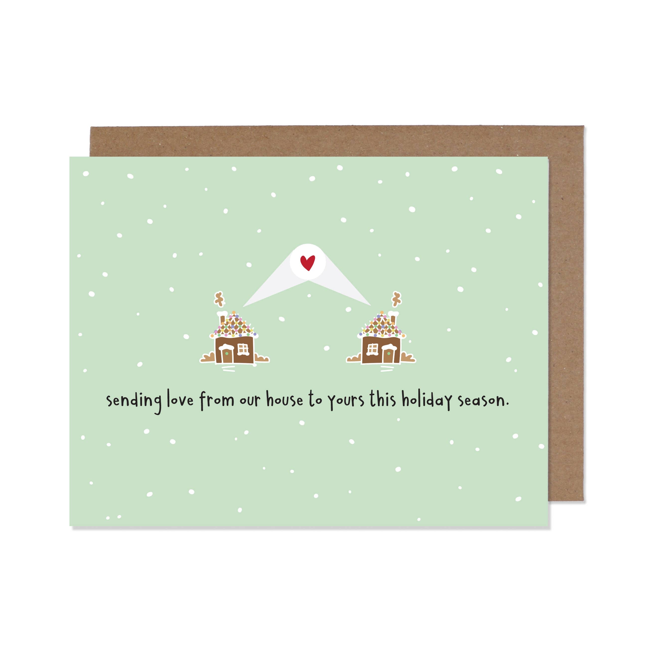 Gingerbread Houses Holiday card