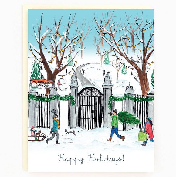 Assorted Box Of 8 'Toronto Classic Holiday' Greeting Cards