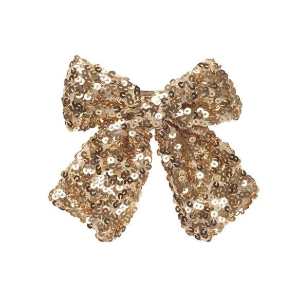 Bedazzle Sequin Bow Clip