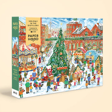 Holiday in the Toronto Distillery - 500 Piece Puzzle