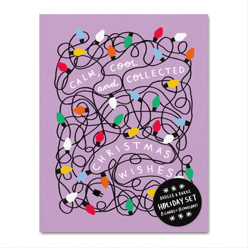 Calm Cool Collected Christmas - Card Set