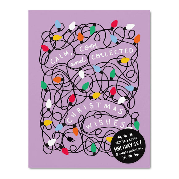 Calm Cool Collected Christmas - Card Set