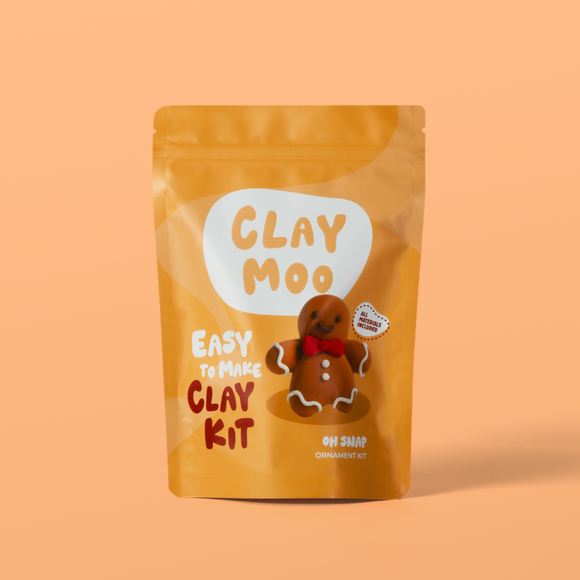 Gingerbread Ornament Clay Crafting Kit