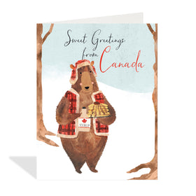 Canada Bear Card
