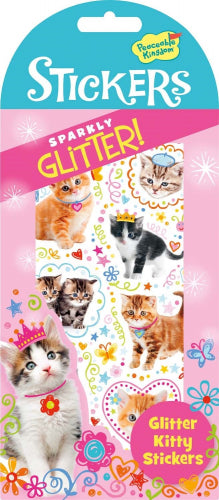 Kitties Glitter Stickers