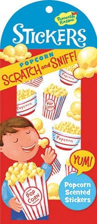 Popcorn Scratch & Sniff Stickers