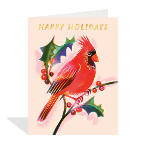 Holiday Cardinal Card