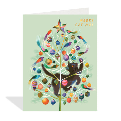 Merry Catmas Card