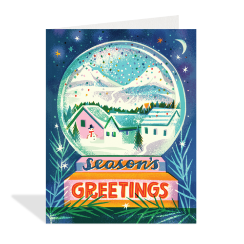 Holiday Globe Card