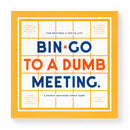 Bin-go To A Dumb Meeting Bingo book-1