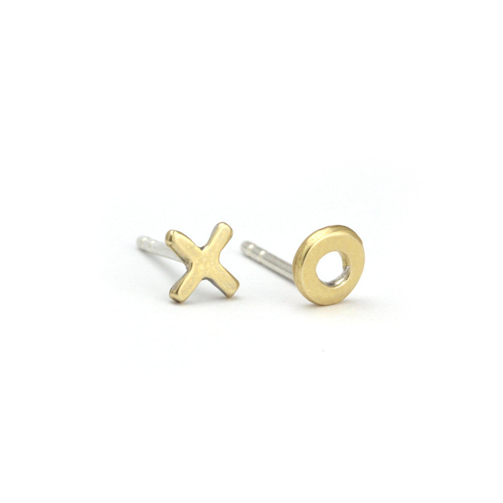 Bronze XO Studs | Marmalade Designs