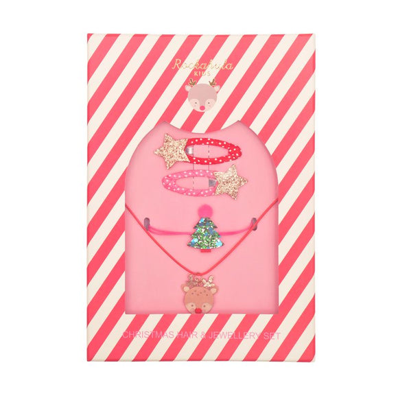 Christmas Hair and Jewellery Set