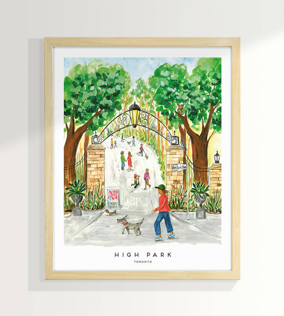 Toronto High Park 8x10 inch Art Print