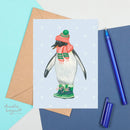 Penguin Wearing Boots card-2