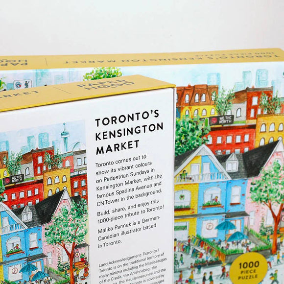 Toronto Kensington Market Puzzle - 1000 Piece Puzzle