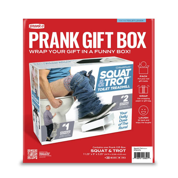 Prank Gift Box Squat & Trot