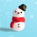 Snowman Ornament Clay Crafting Kit-2