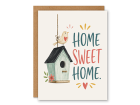 Home Sweet Home, Housewarming Greeting Card