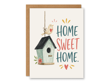 Home Sweet Home, Housewarming Greeting Card