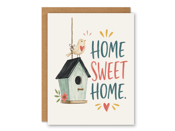 Home Sweet Home, Housewarming Greeting Card