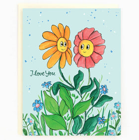 Flower Couple Card