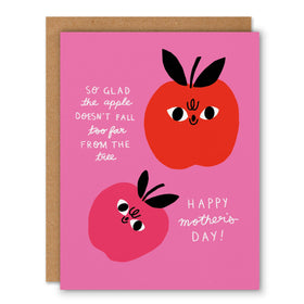 Mother's Day Apple - Mother's Day Greeting Card